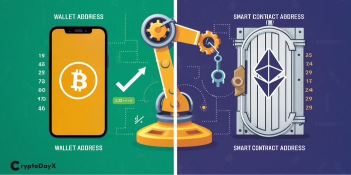 Smart Contract Addresses vs Wallet Addresses: A Complete Guide